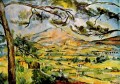 Mont Sainte Victoire 1887 Paul Cezanne Szenerie